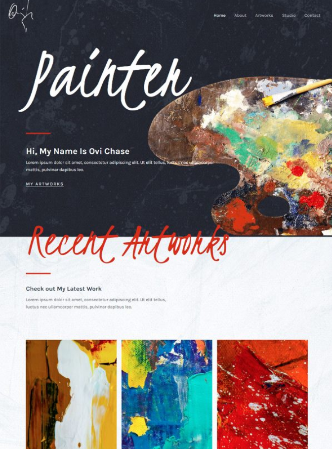 Painter Painter Web Design